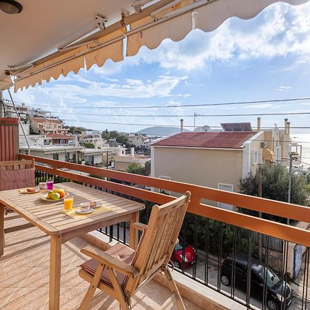 Sea View Apartment 100M From The Beach Saronida Dış mekan fotoğraf